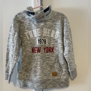 Gray “true hero” H&m sweater